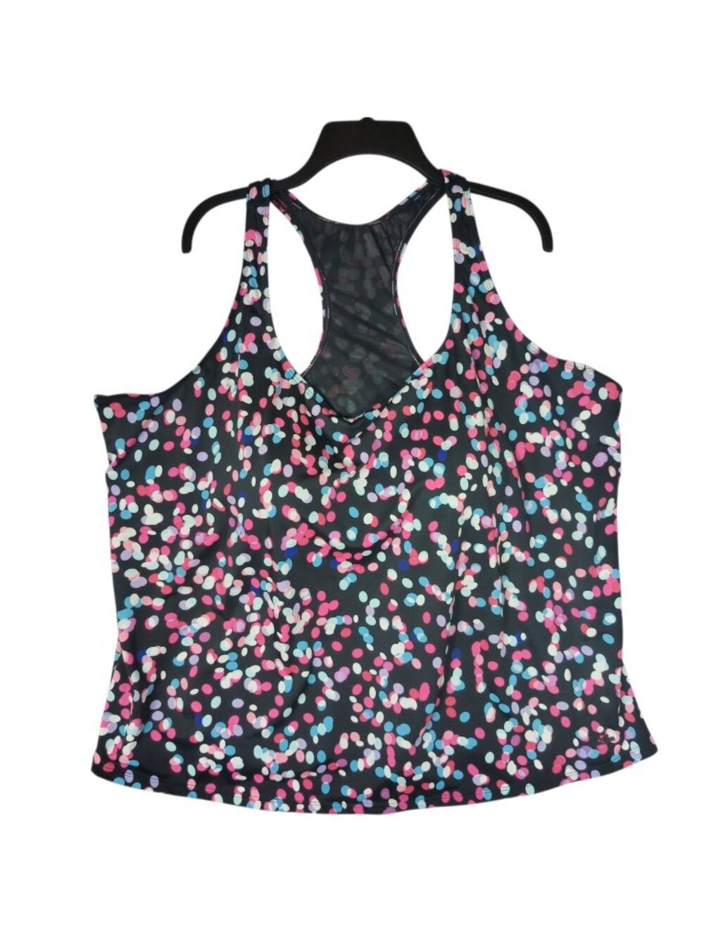 Aquabelle Swimsuits For All Tankini Top Built In Bra Racerback Plus Size 26
